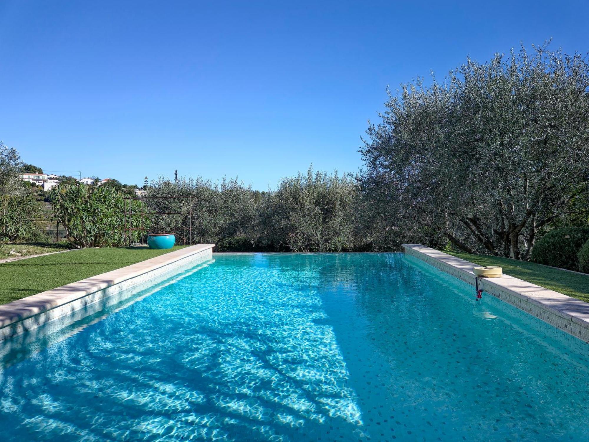 Bastide D'Architecte En Pierre Villa Cagnes-sur-Mer Eksteriør billede