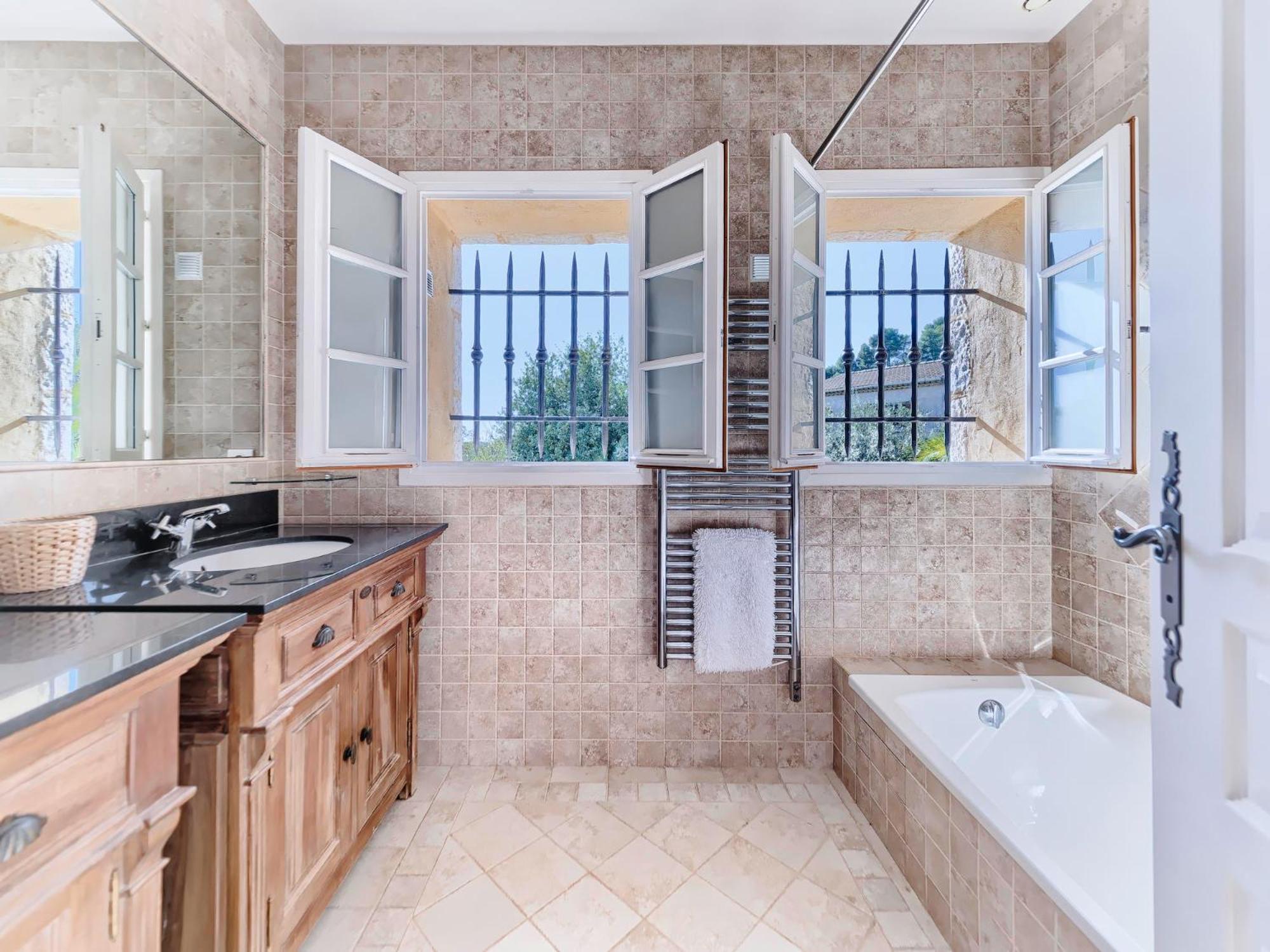 Bastide D'Architecte En Pierre Villa Cagnes-sur-Mer Eksteriør billede