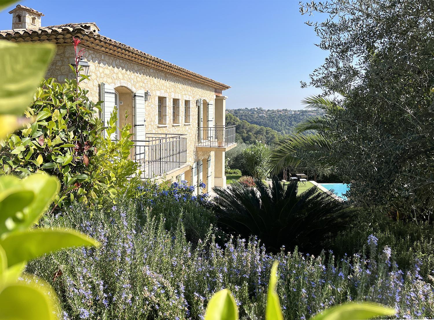 Bastide D'Architecte En Pierre Villa Cagnes-sur-Mer Eksteriør billede